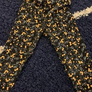 Flower pants soft and stretchy